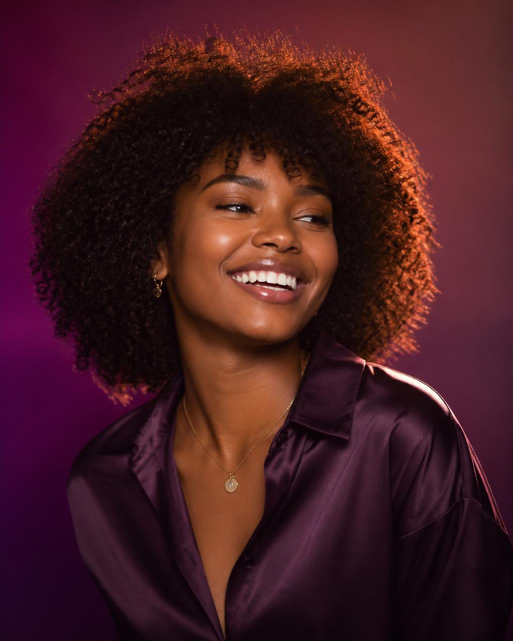 Smiling woman